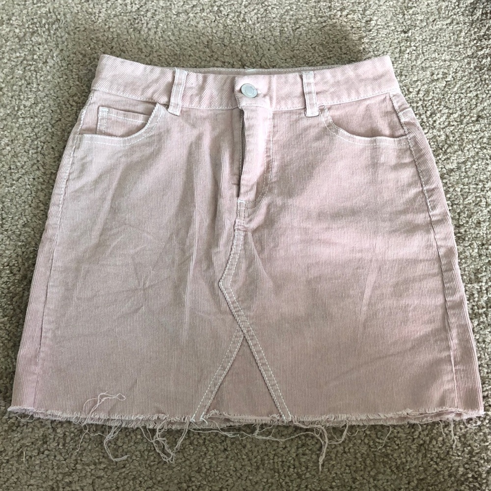 Pink skirt